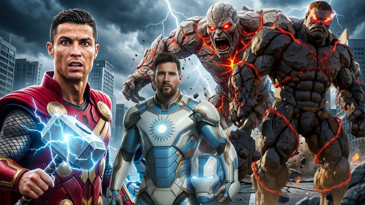 “RONALDO NEW AVENGERS Part 2 – TITAN ATTACK!