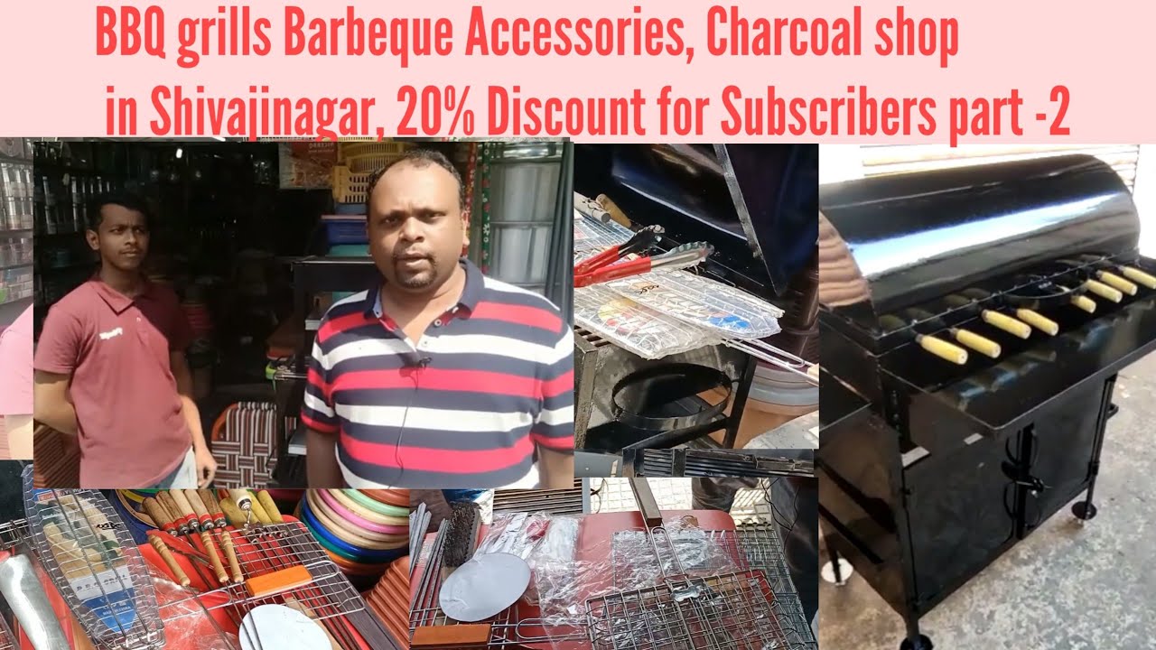 BBQ grills Barbeque Accessories, Charcoal shop in Shivajinagar 20% Discount for Subscribers part -2