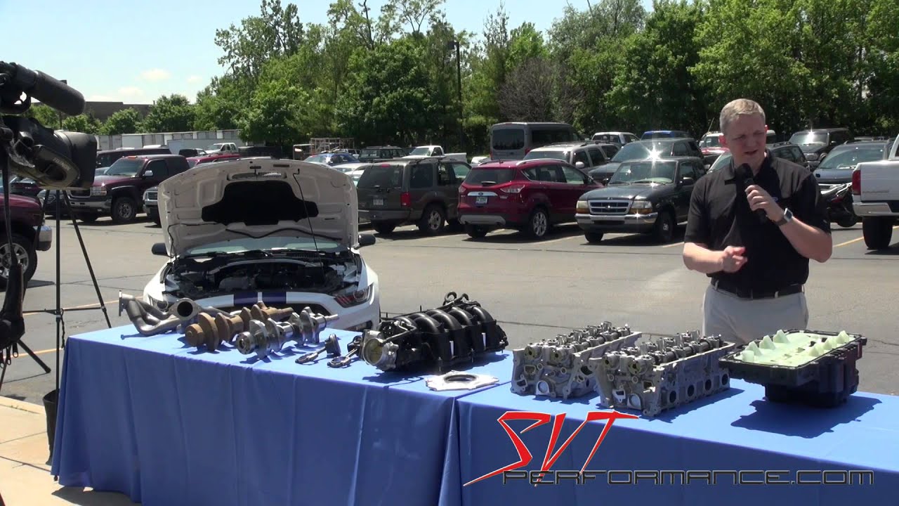 2015 Shelby GT350 5.2-liter Engine Media Presentation