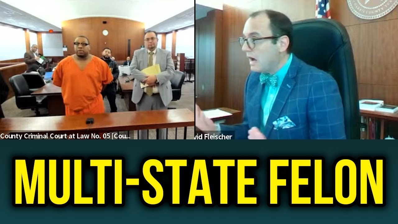 Felon Fugitive Wanted in Multiple States Goes Before Judge