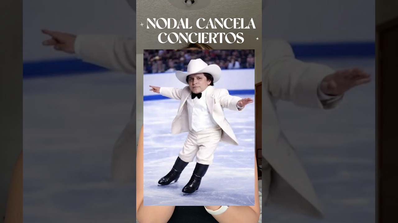 Nodal cancelando conciertos #paochicapao #cazzu #nodal #angelaaguilar