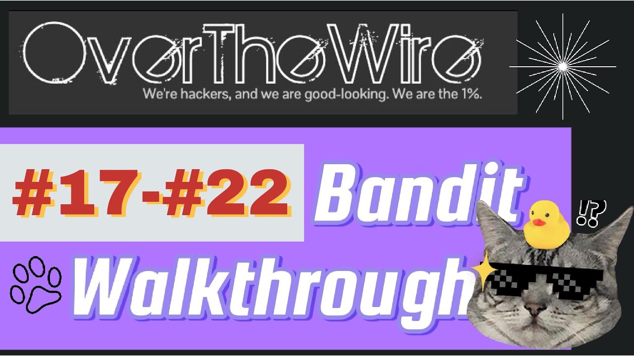 2026 OverTheWire Bandit CTF Walkthrough | Level 17 - Level 22