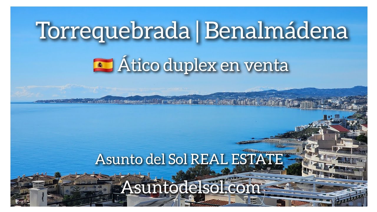 Un espectacular ático duplex en venta en Benalmádena, Torrequebrada.