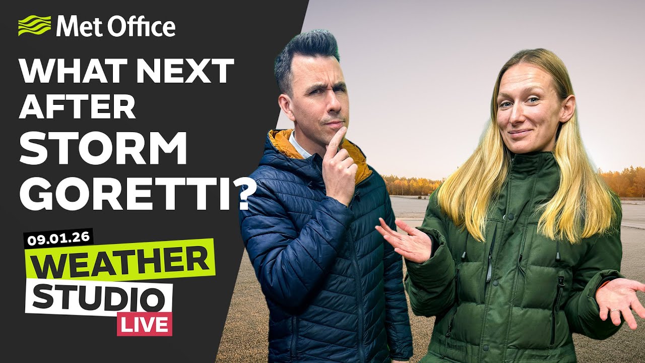 09/01/2026 - More snow this weekend? - Weather Studio Live Met Office Forecast