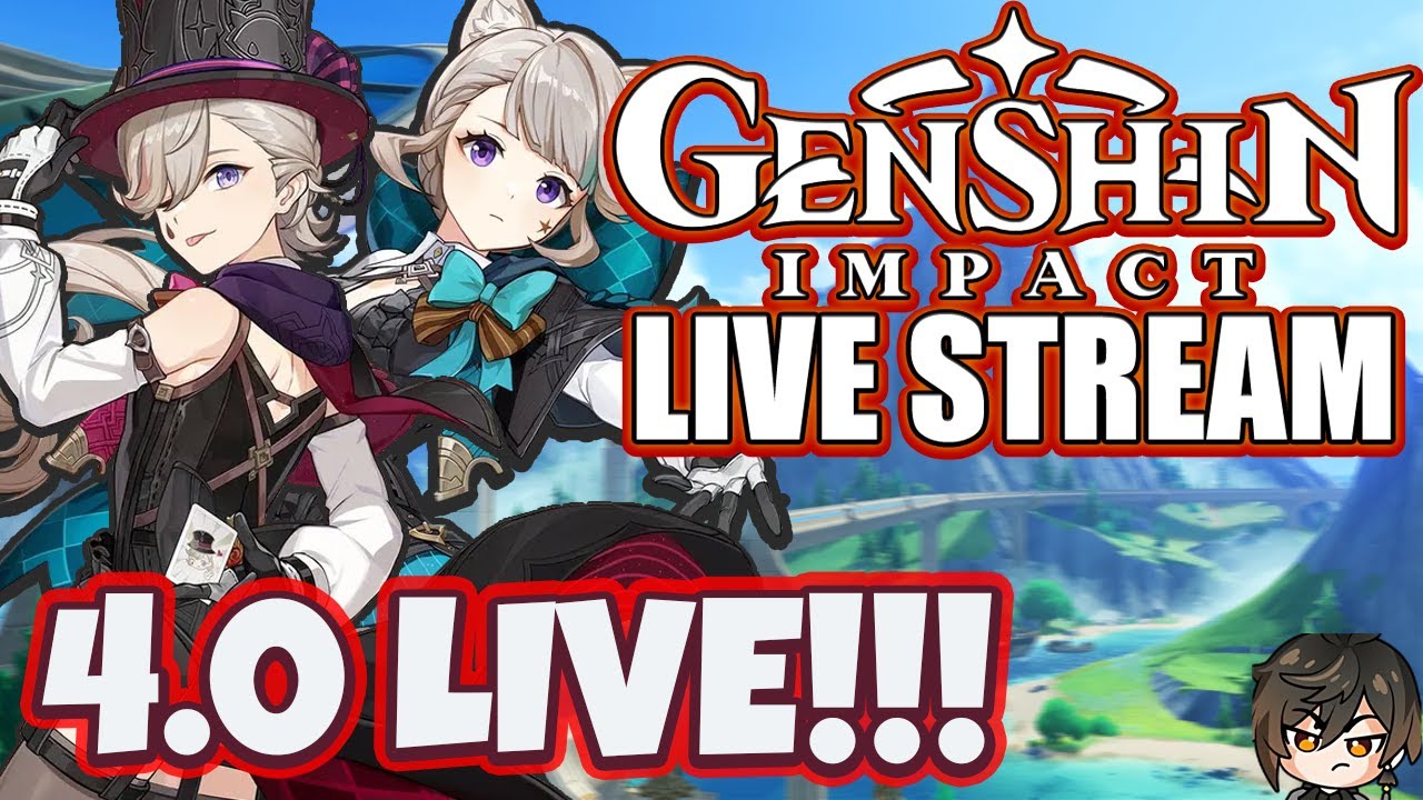 4.0 Live /  F2P Abyss Clear / Exploring Fontaine / Genshin Impact