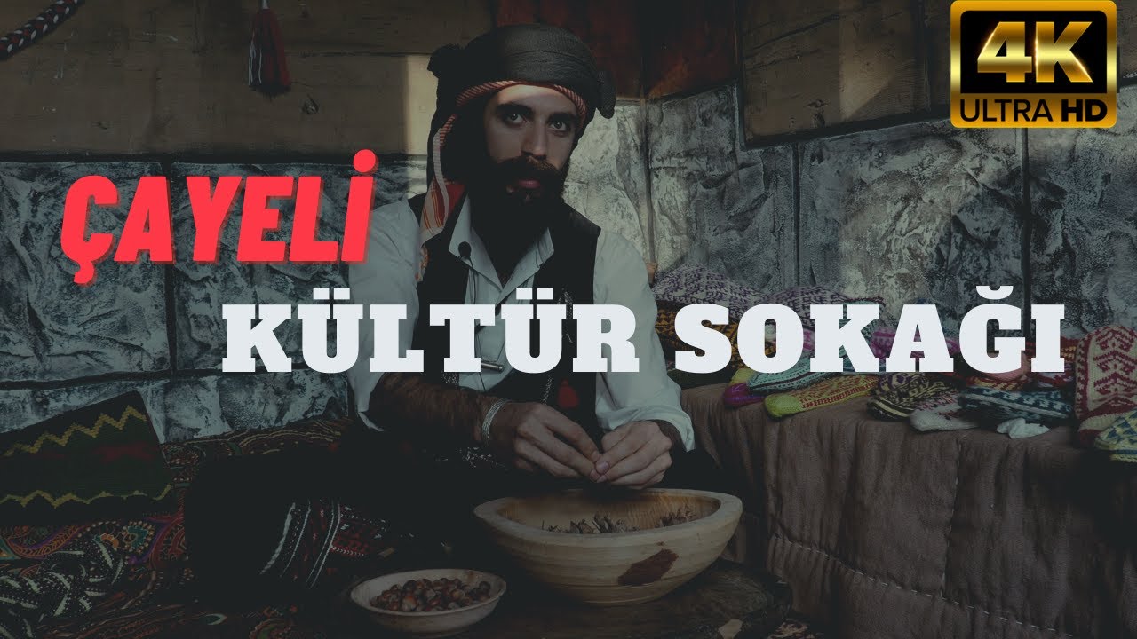 &Ccedil;ayeli K&uuml;lt&uuml;r Sokağı: Unutulmaya y&uuml;z tutmuş k&uuml;lt&uuml;r&uuml; yaşatmayı ama&ccedil;lıyoruz \ 4k Rize &Ccedil;ayeli