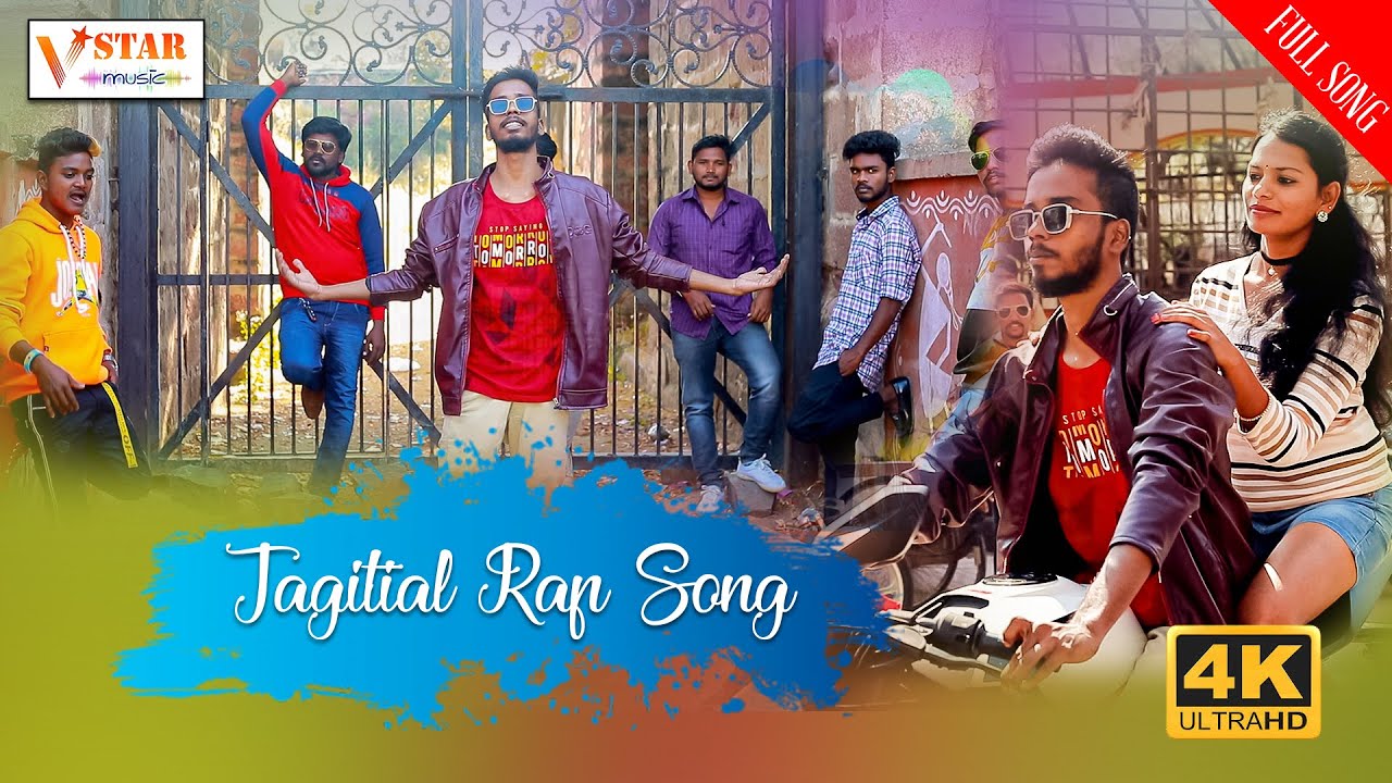 JAGITIAL NEW RAP FULL SONG 4K FULL HD  #JOGULAVENKATESH #VSTARMUSIC