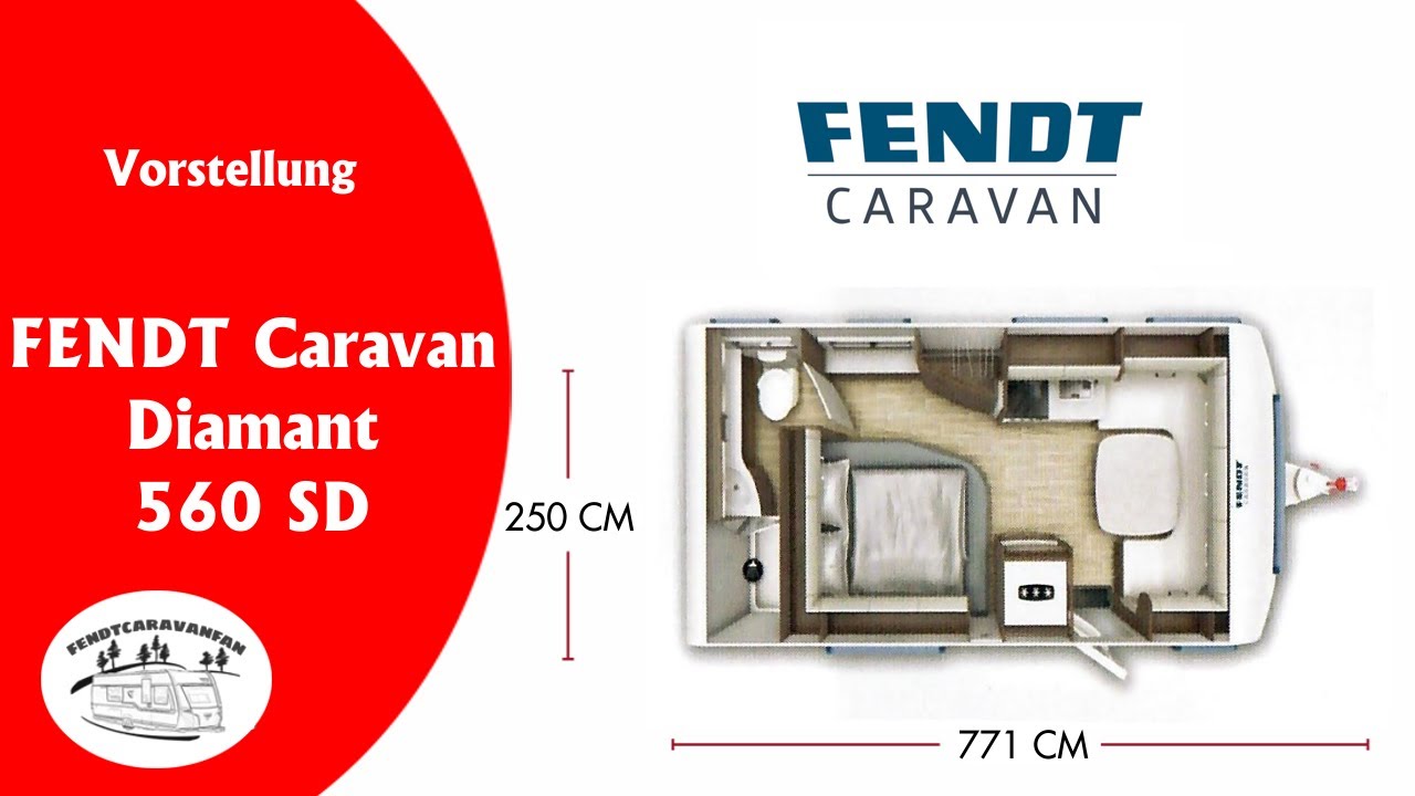 Vorstellung FENDT Caravan Diamant 560 SD (2023) | fendtcaravanfan