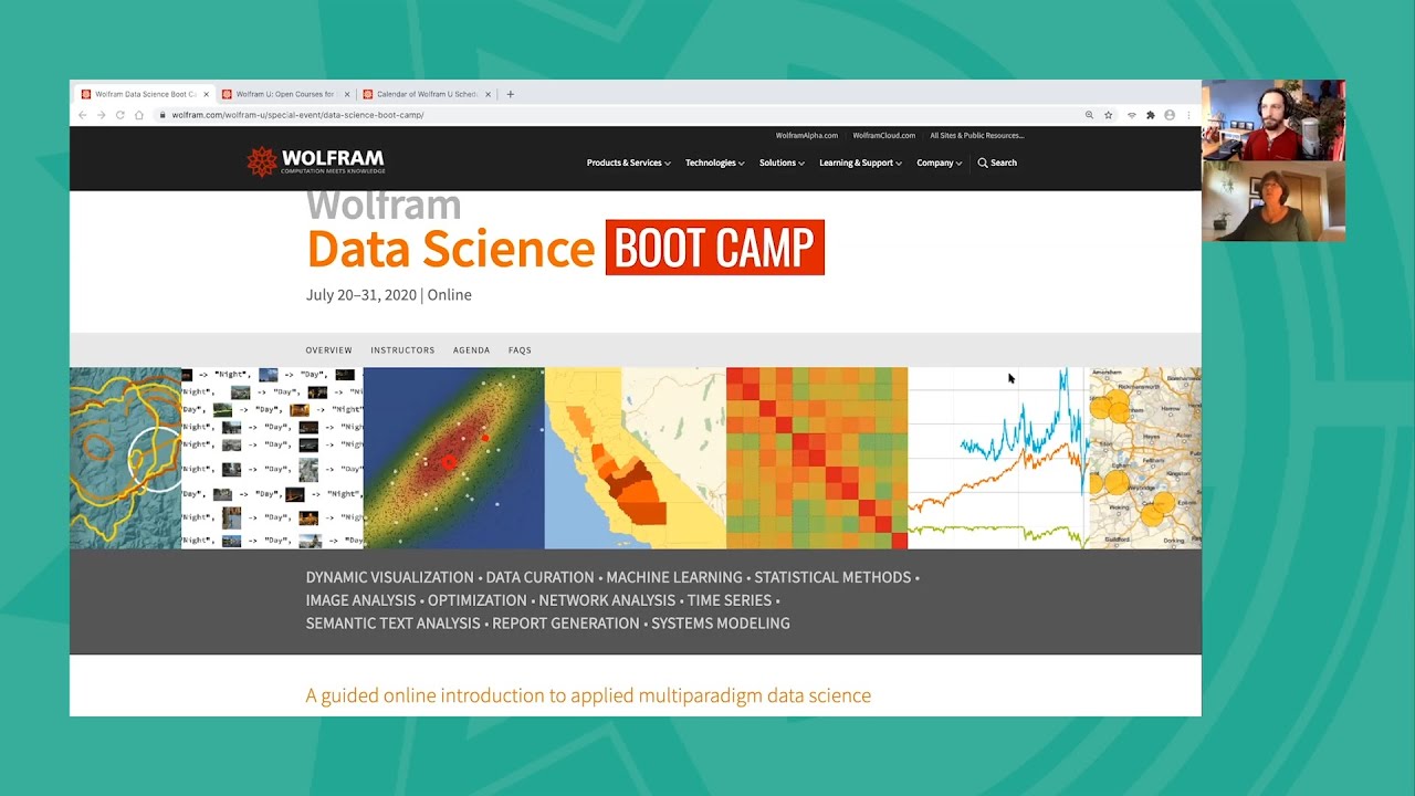 Tech Talks 2020: What's New with Wolfram U: Study Groups, Boot Camps and Certifications