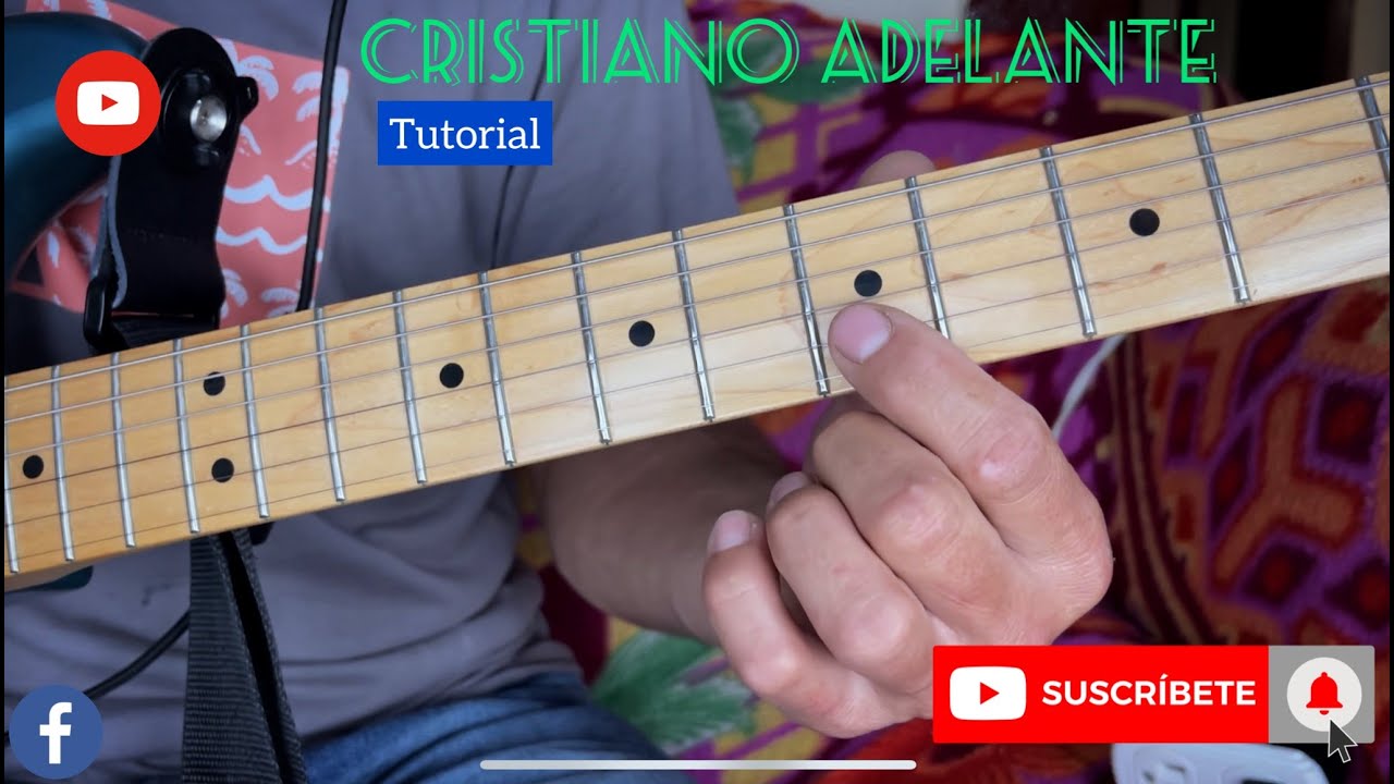 Cristiano adelante dúo Esperanza tutorial de Guitarra