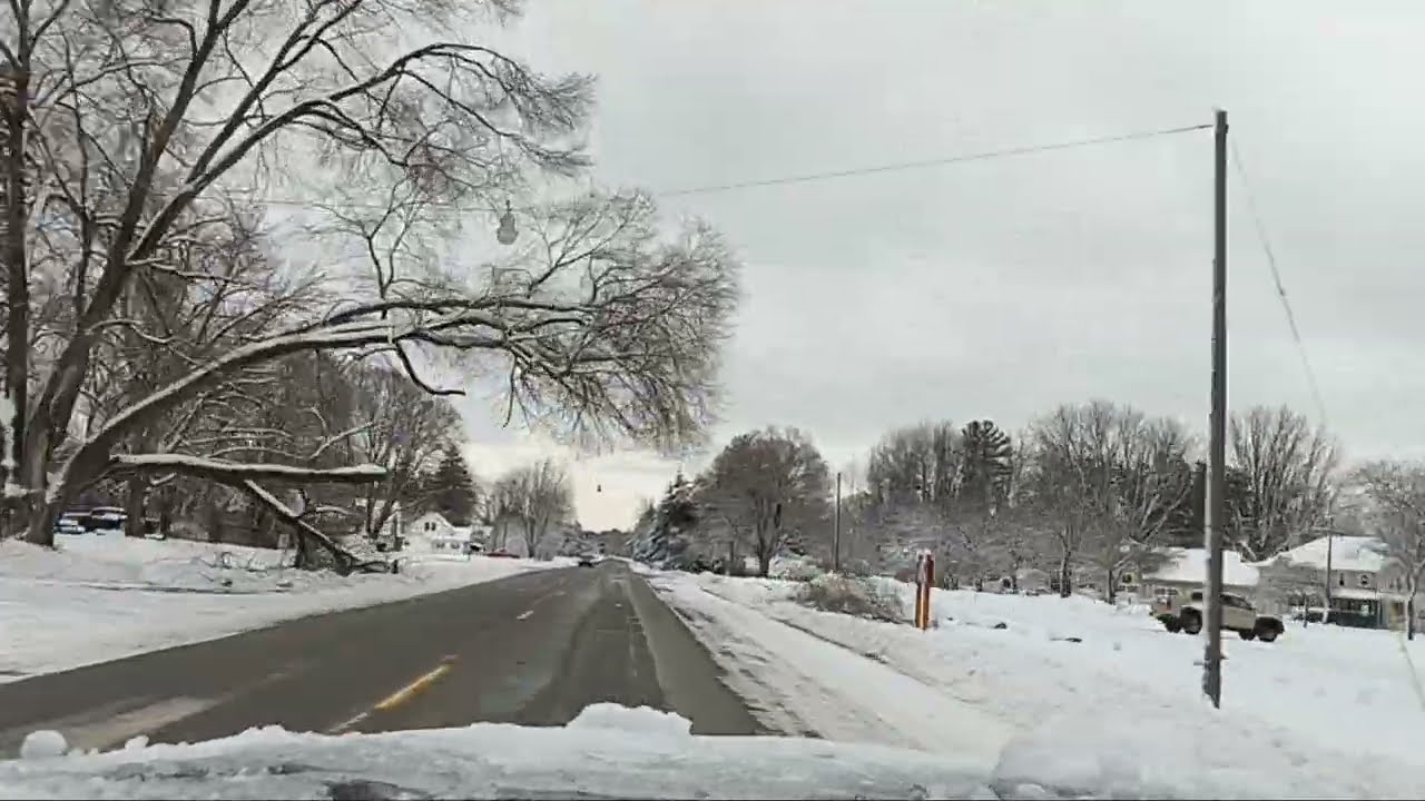 Old US-10, Midland County, Michigan - January 2024