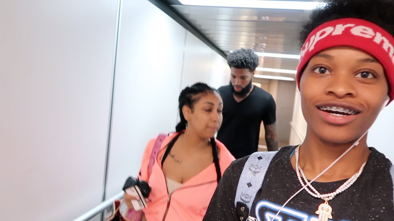 WE ALMOST MISSED OUR FLIGHT!! Ft. Chris and Queen, Ar'mon and Trey