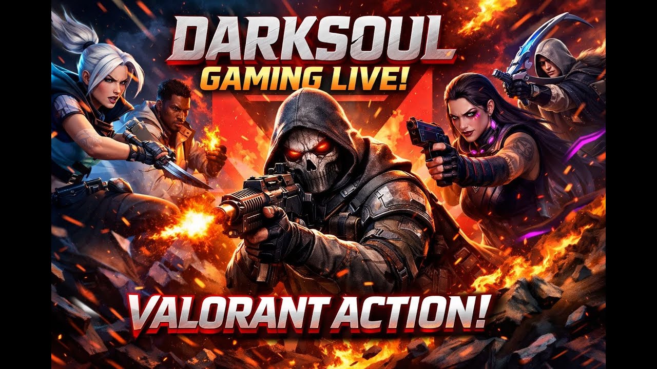 DARKS0UL PLAYS VALORANT LIVE🔴