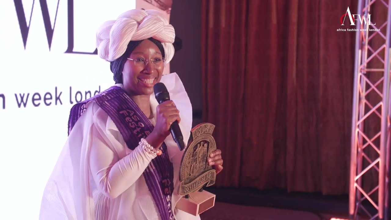 #AFWL23: QUEEN RONKE TALKS ABOUT AFRICA FASHION WEEK LONDON 2023.