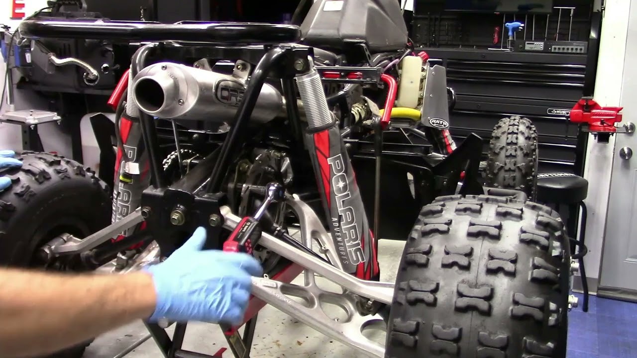 Polaris Outlaw 500/525 IRS Model Chain Adjustment