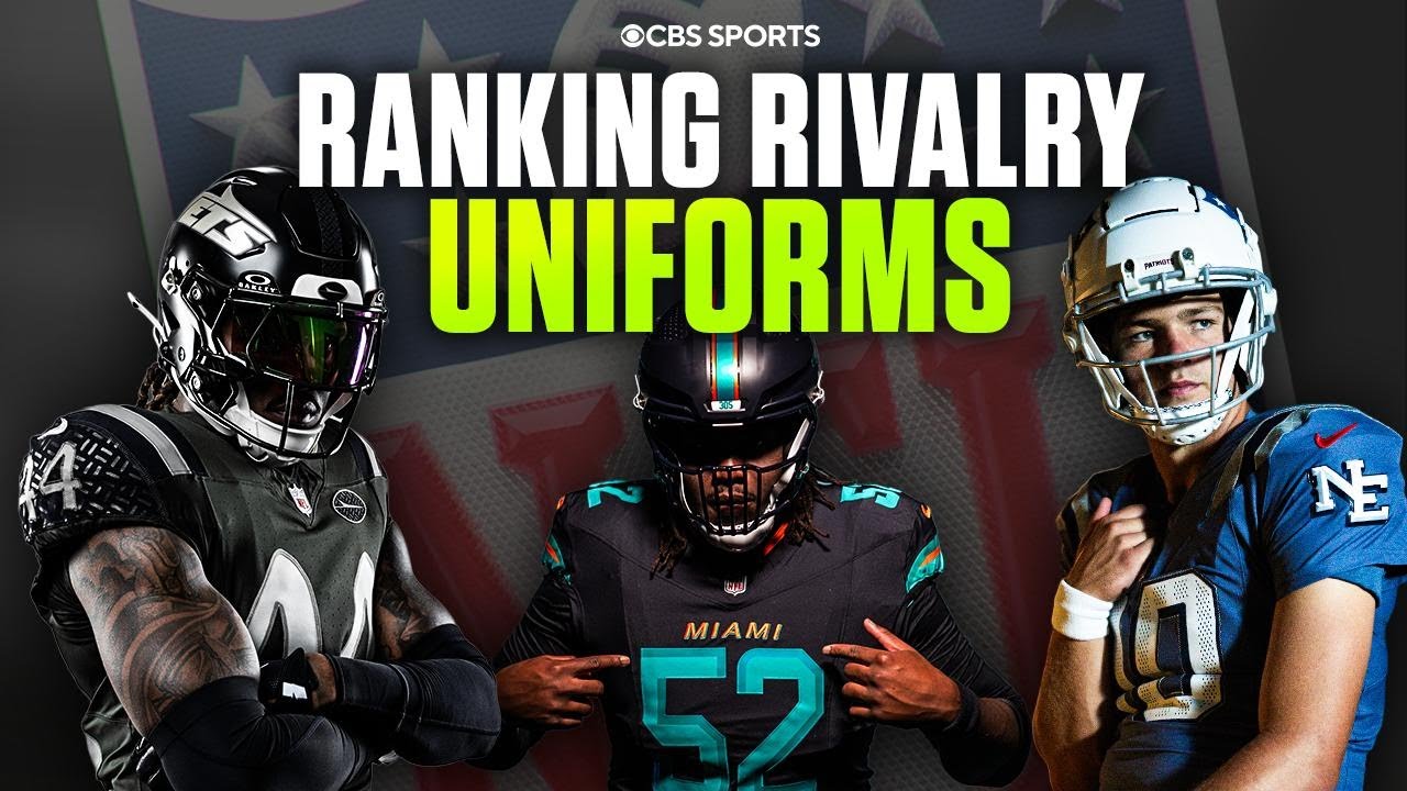 Ranking the NEW NFL Rivalry Uniforms ⚔️