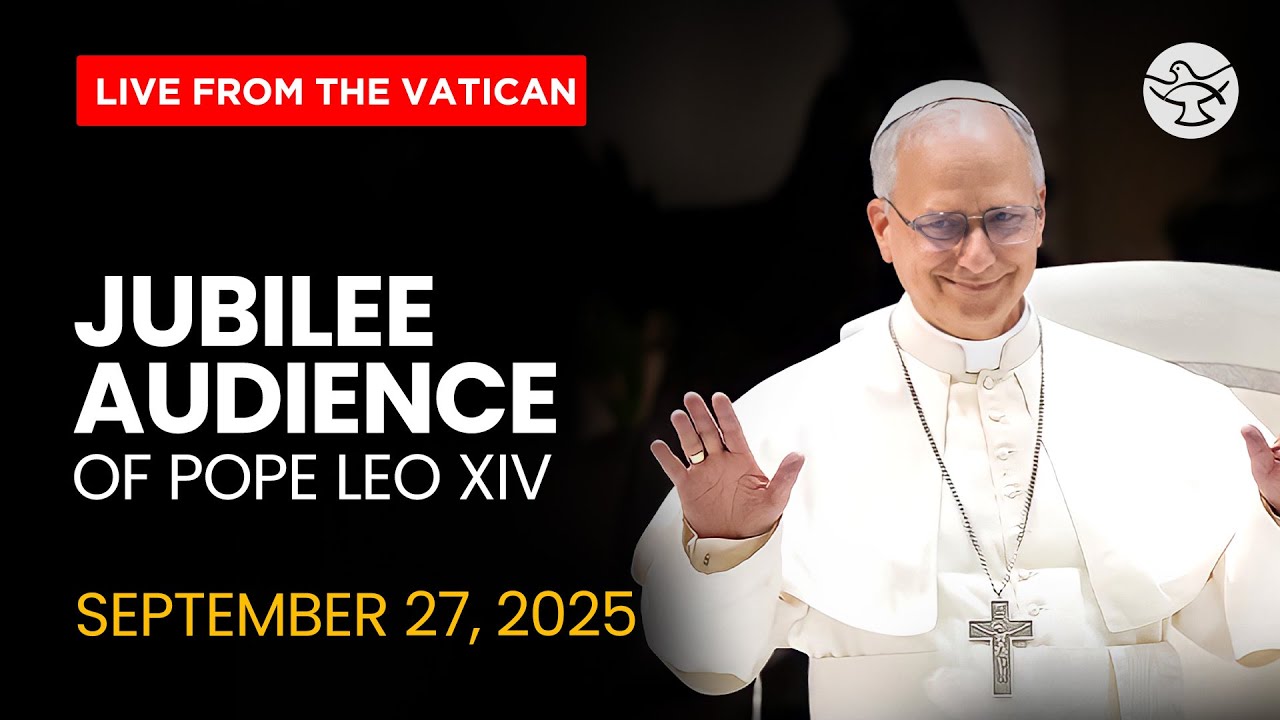 Юбилейная аудиенция Папы Льва XIV | Прямая трансляция с площади Святого Петра, Ватикан