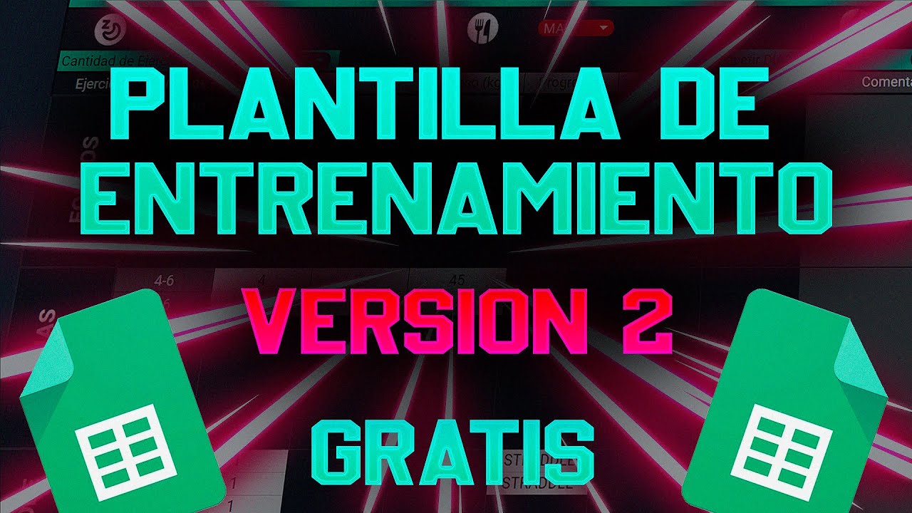 🟩 PLANTILLA EXCEL de DIARIO DE ENTRENAMIENTO - NO VAS A CREER TODAS SUS FUNCIONES🟩