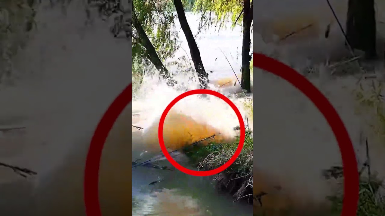 PESCADORES s&atilde;o pegos de surpresa por uma ENCHENTE repentina no rio 🌊⚠️