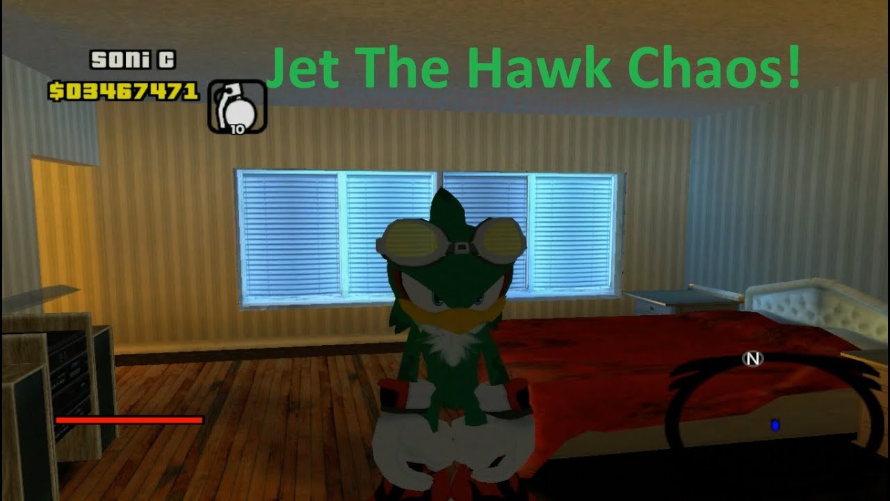 GTA San Andreas (Sonic Mod) [Jet The Hawk] PC Gameplay Part 14