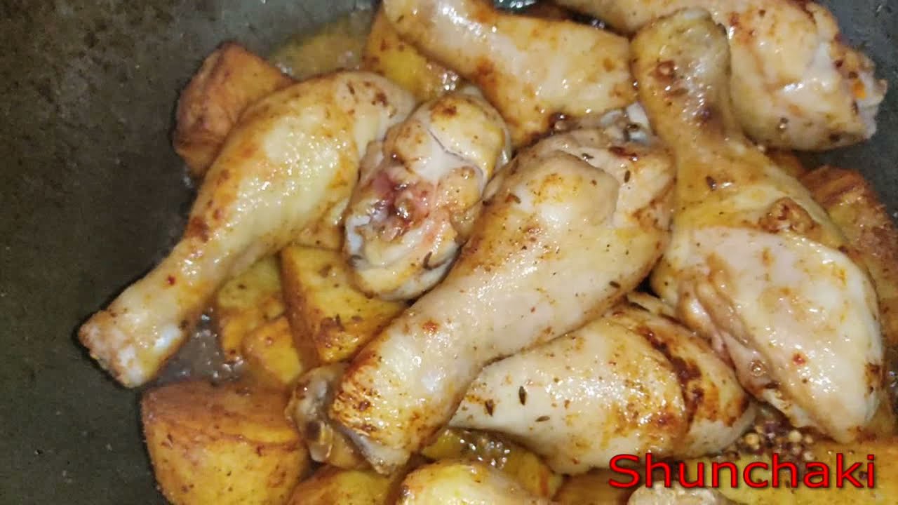 Tovuq go‘shtidan qozon kabob qilish va kichik bir sir.
