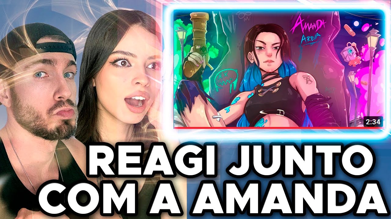 REAGI JUNTO COM @amandaareia  - Jinx (Arcane) | My Insanity (REACT, ANÁLISE)