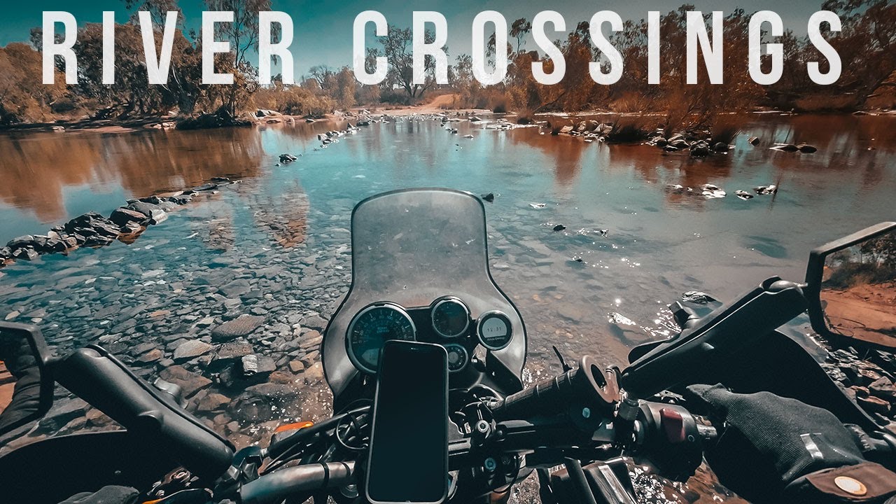 River crossings on my solo motorcycle camping adventure, in the Bungle Bungles  S2 Episode 19