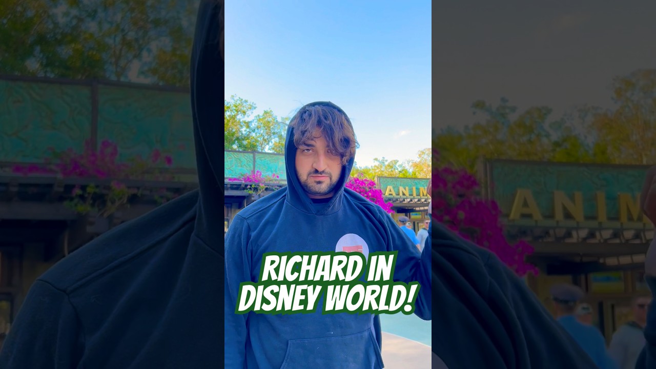 Ричард в Disney World | День 1 | Царство животных 🦒 #комедия #disneyworld