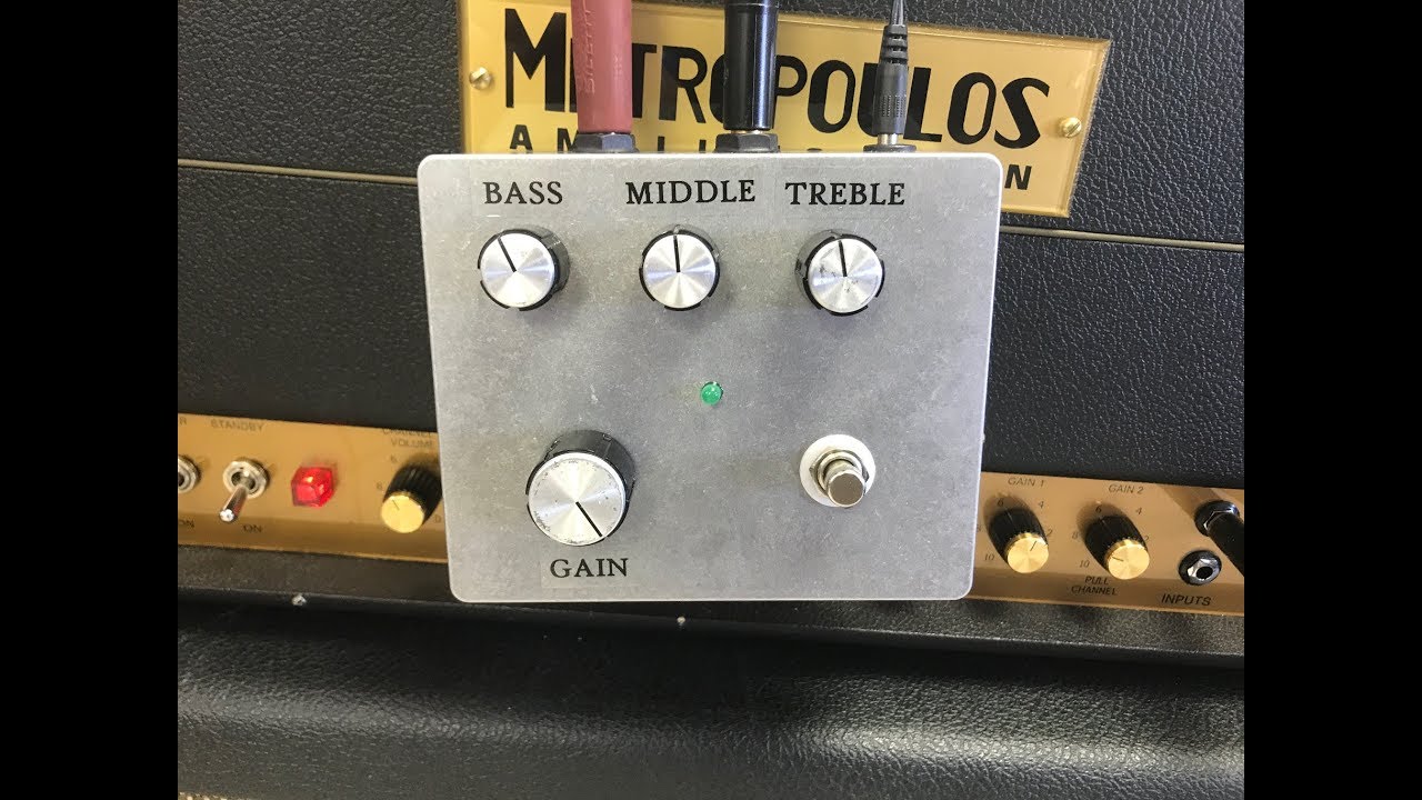 SupaBoost prototype -  dirty amp boosted