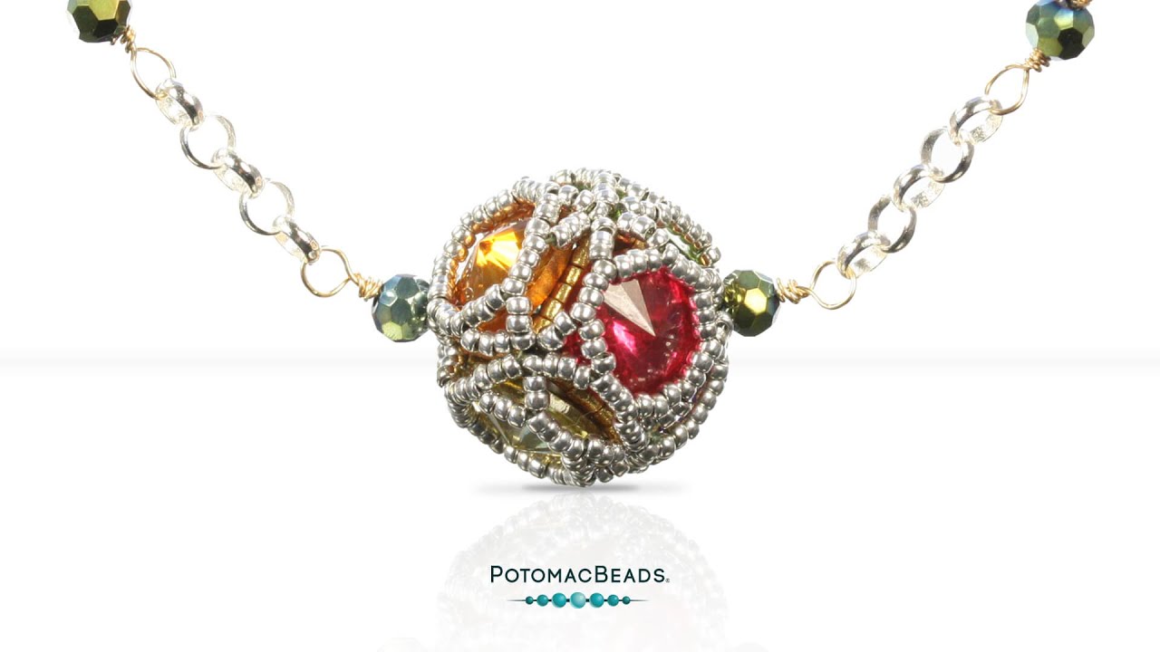 Windows of the World  DIY Jewelry Making Tutorial by PotomacBeads