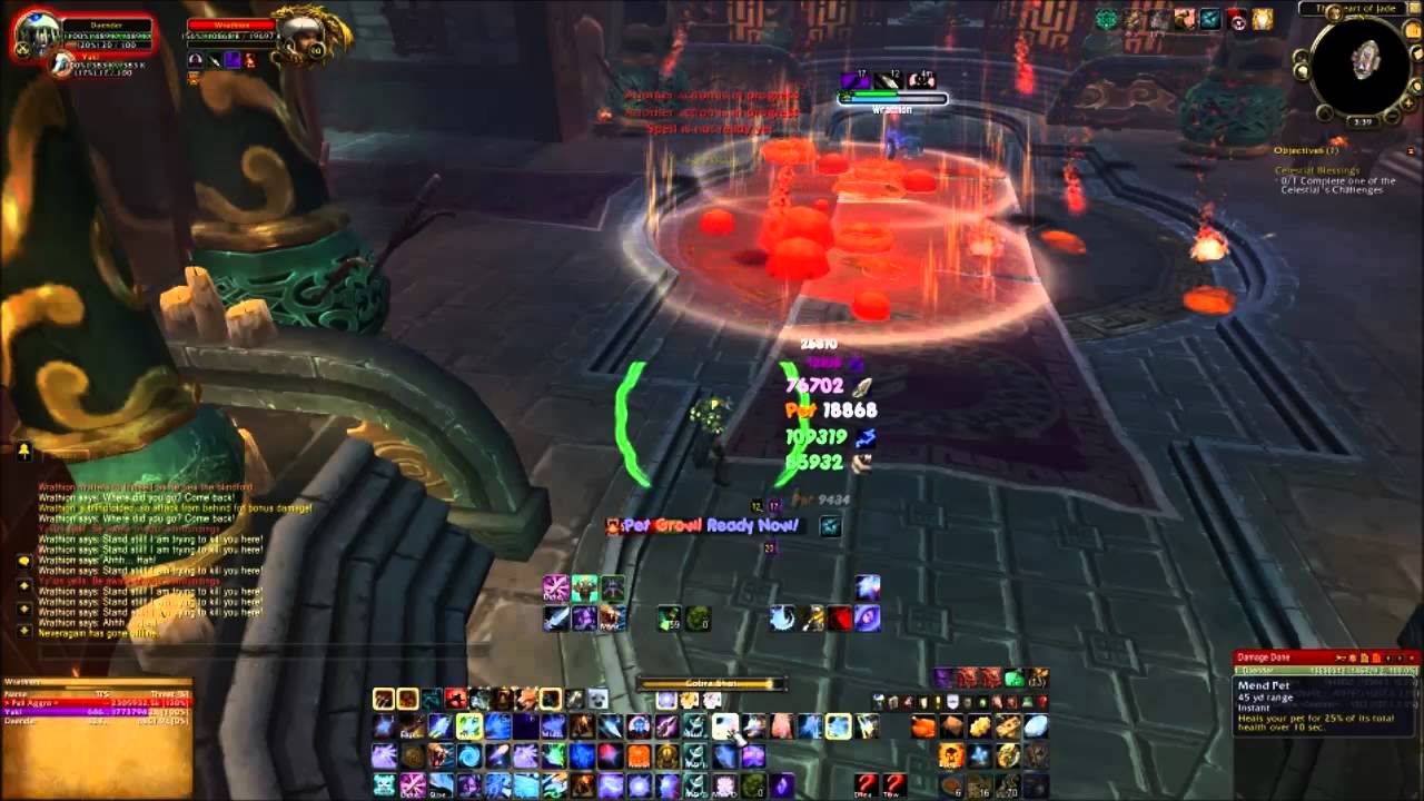 WoW 5.3 Legendary Quest Celestial Blessing Ranged Challenge - Yu'lon