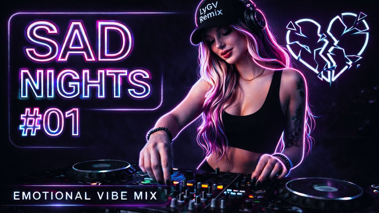 SAD NIGHTS #01 💔 Emotional Progressive House & Big Room EDM Mix 2026 🎤 feat. Lynn ⚡ LyGV Remix