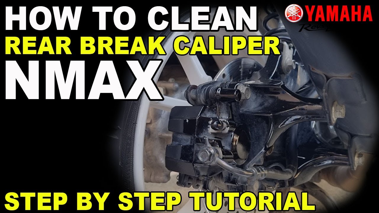 NMAX Caliper Cleaning (Step by Step Instructions) DIY
