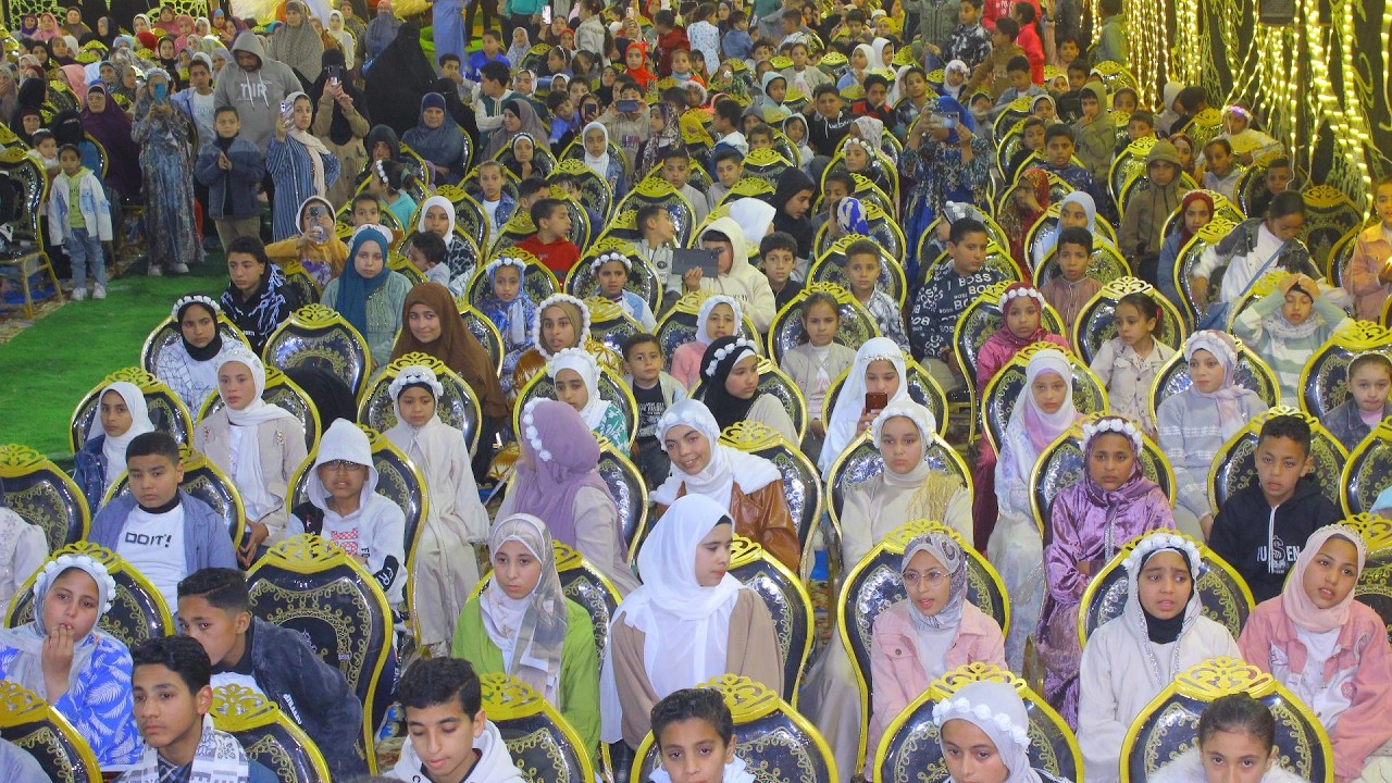 حفل تكريم حفظة القرأن الكريم/ بمسجد الشهيد عزبة الشيخ إبراهيم طليا أشمون منوفية 2026-3-14