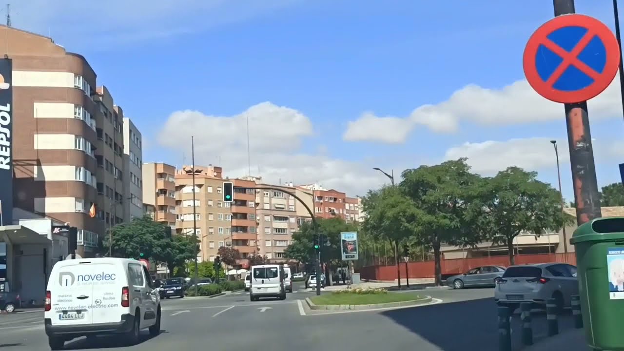 Alicante dirección ALBACETE,recorrido por sus calles 23/09/21