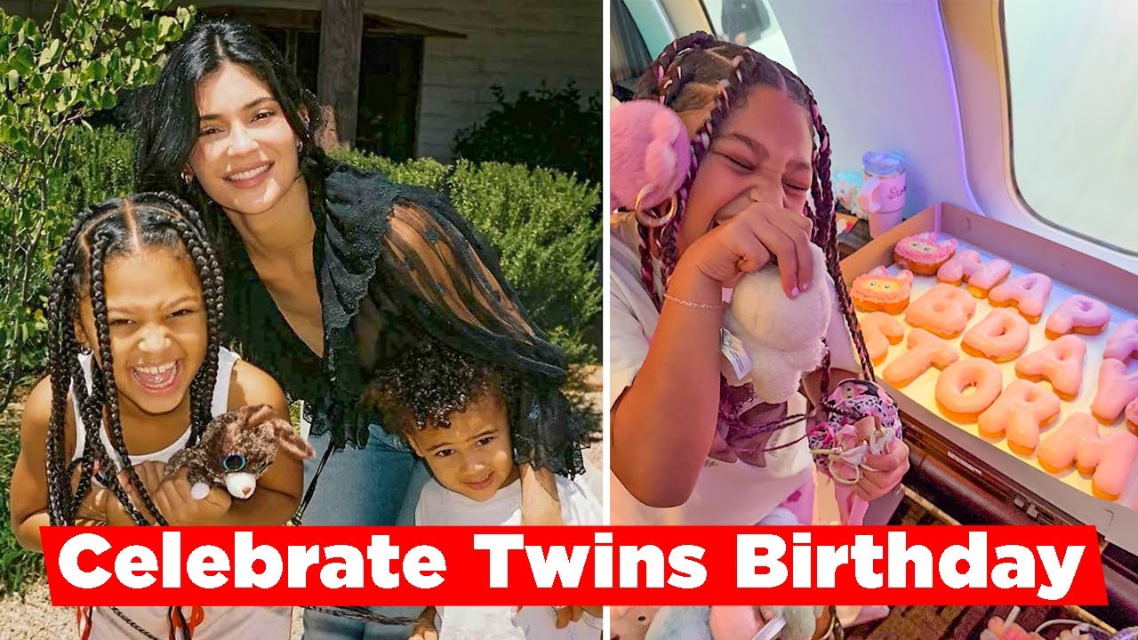 Kylie Jenner And Travis Scott Celebrate Daughter Stormi And Son Aire's Birthdays