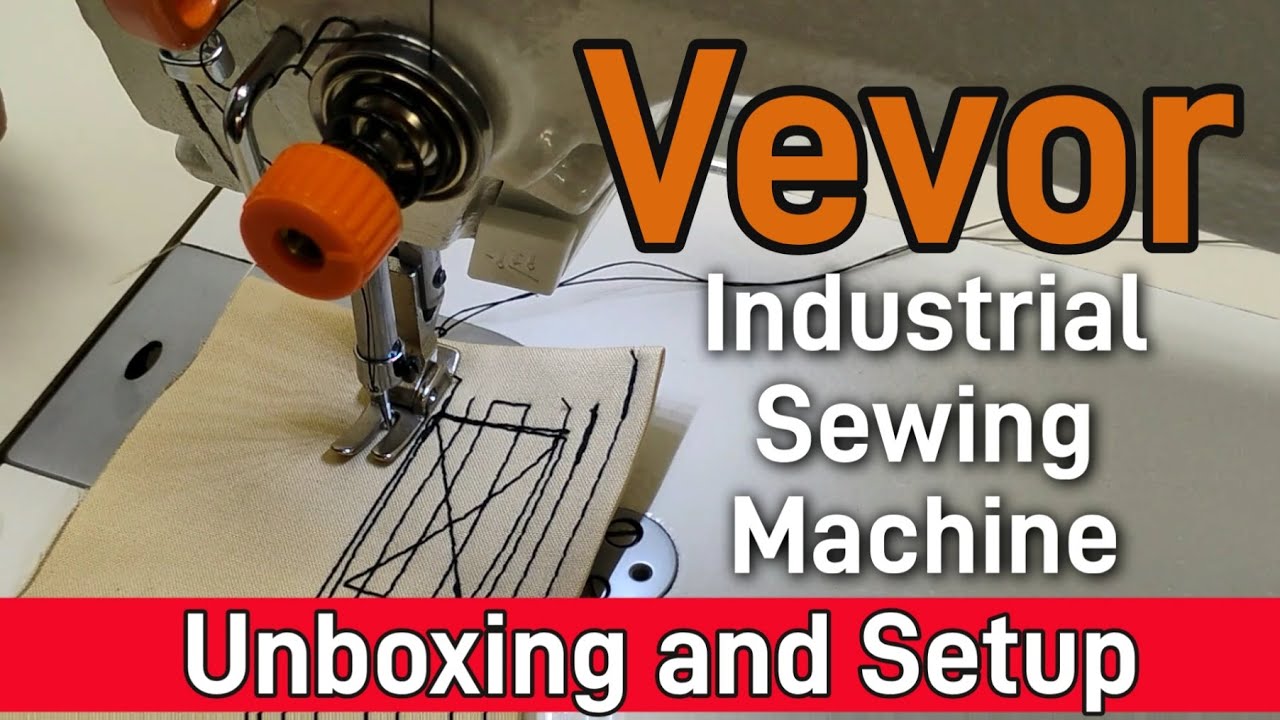 Vevor M2 Sewing Machine: Unboxing, Assembly, and First Setup