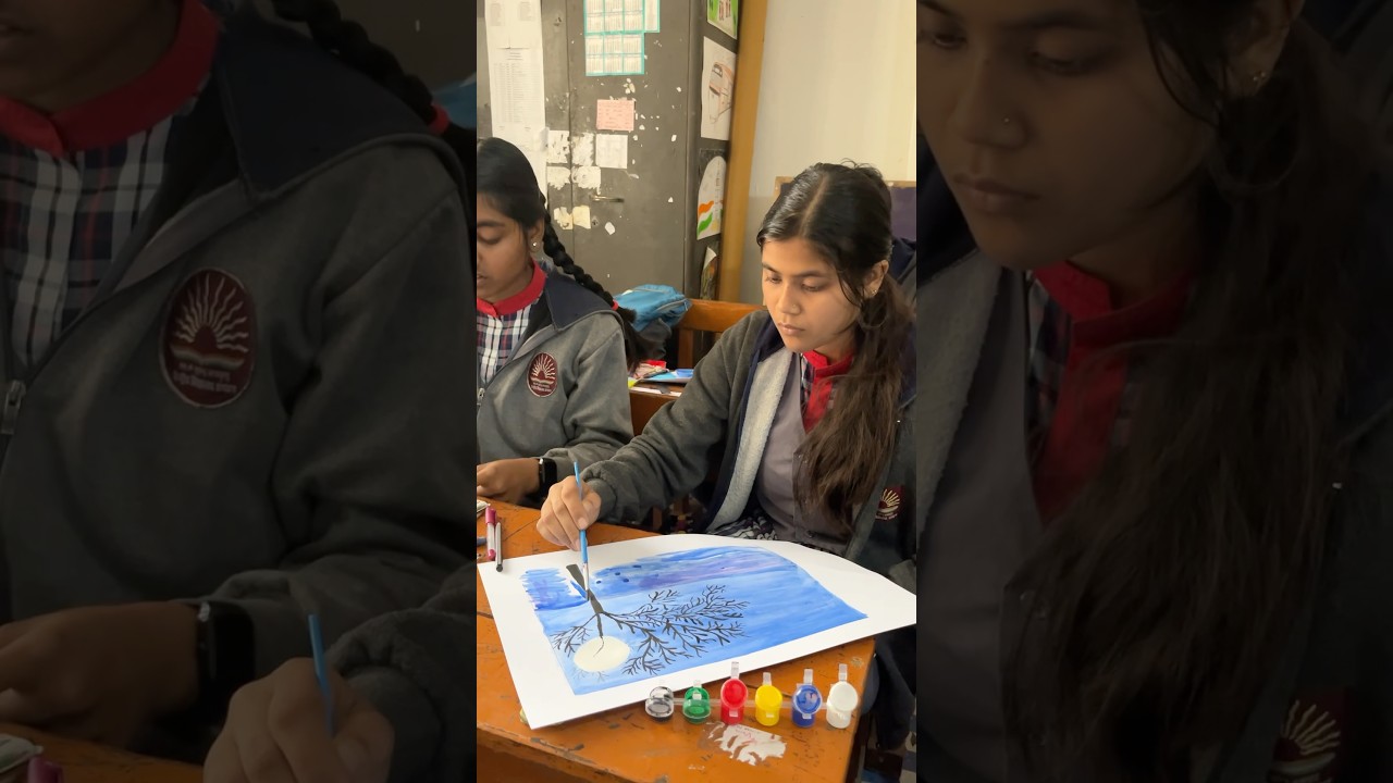 KVS Painting #kvs #kvslife #kvstgtpgt #kv #drawing #paintingtutorial #painting  #arteducation