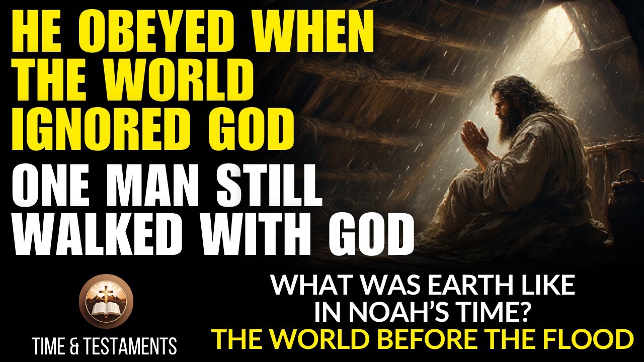 The World Before the Flood 🌊 | What Earth Was Really Like in Noah’s Time | bible #bible