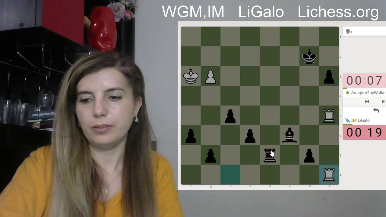 Live Chess Stream in English on lichess.org | WGM IM Lilit Galojan | Lichess.org