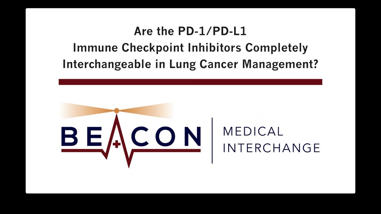 Are PD-1/PD-L1 Immune Checkpoint Inhibitors Completely Interchangeable in Lung Cancer? (BMIC-015)