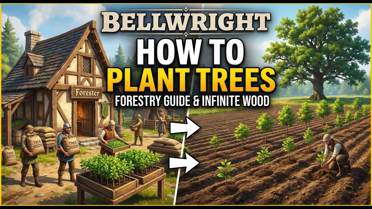 Bellwright: How to Plant Trees (How to Use Tree Seeds)