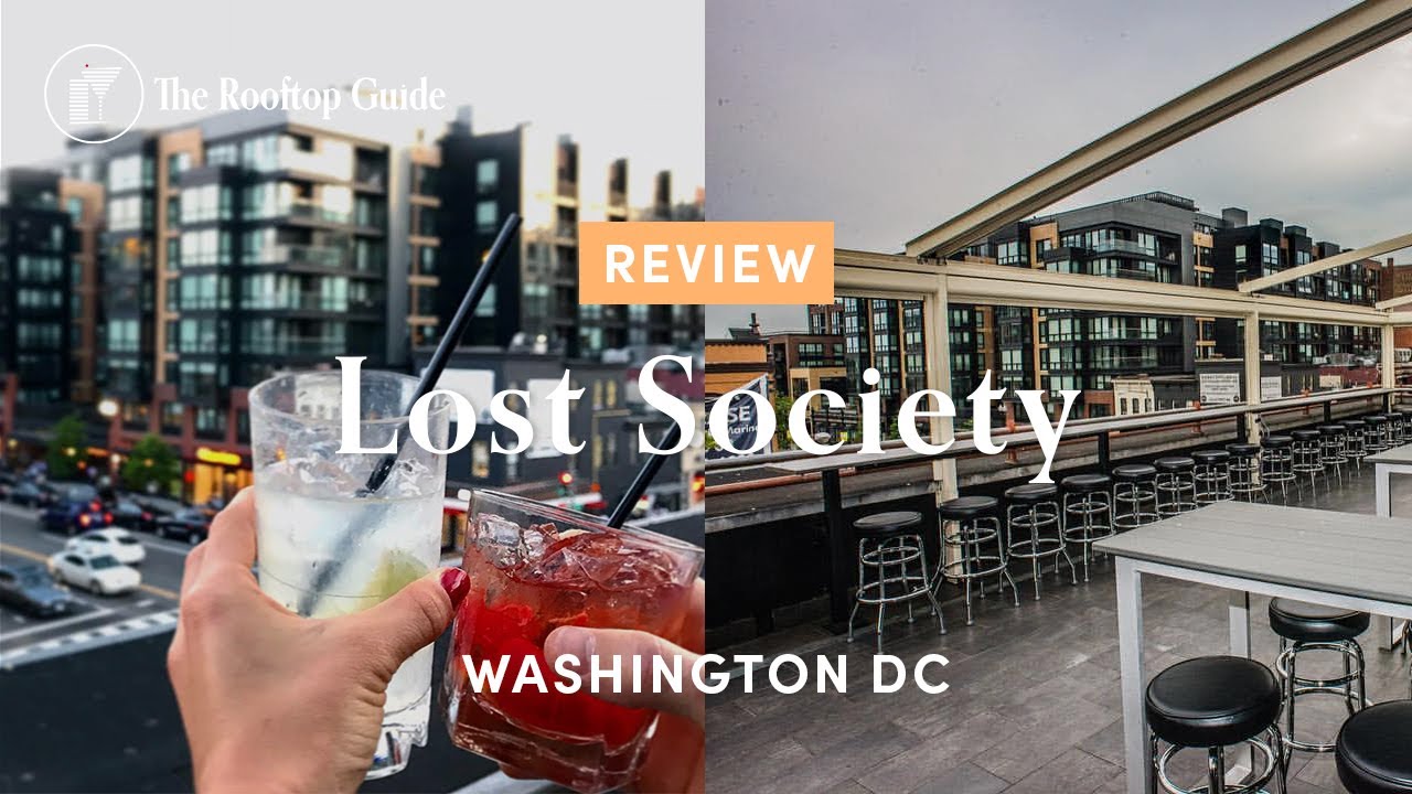 Lost Society rooftop bar in DC - Review