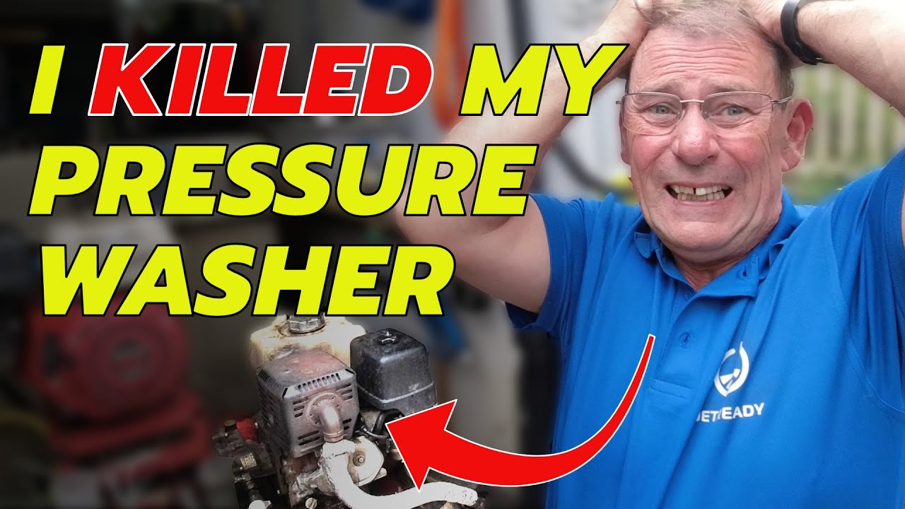 My Honda GX390 Engine Ran Out Of Oil. Pressure Washing Business. @jetreadyuk
