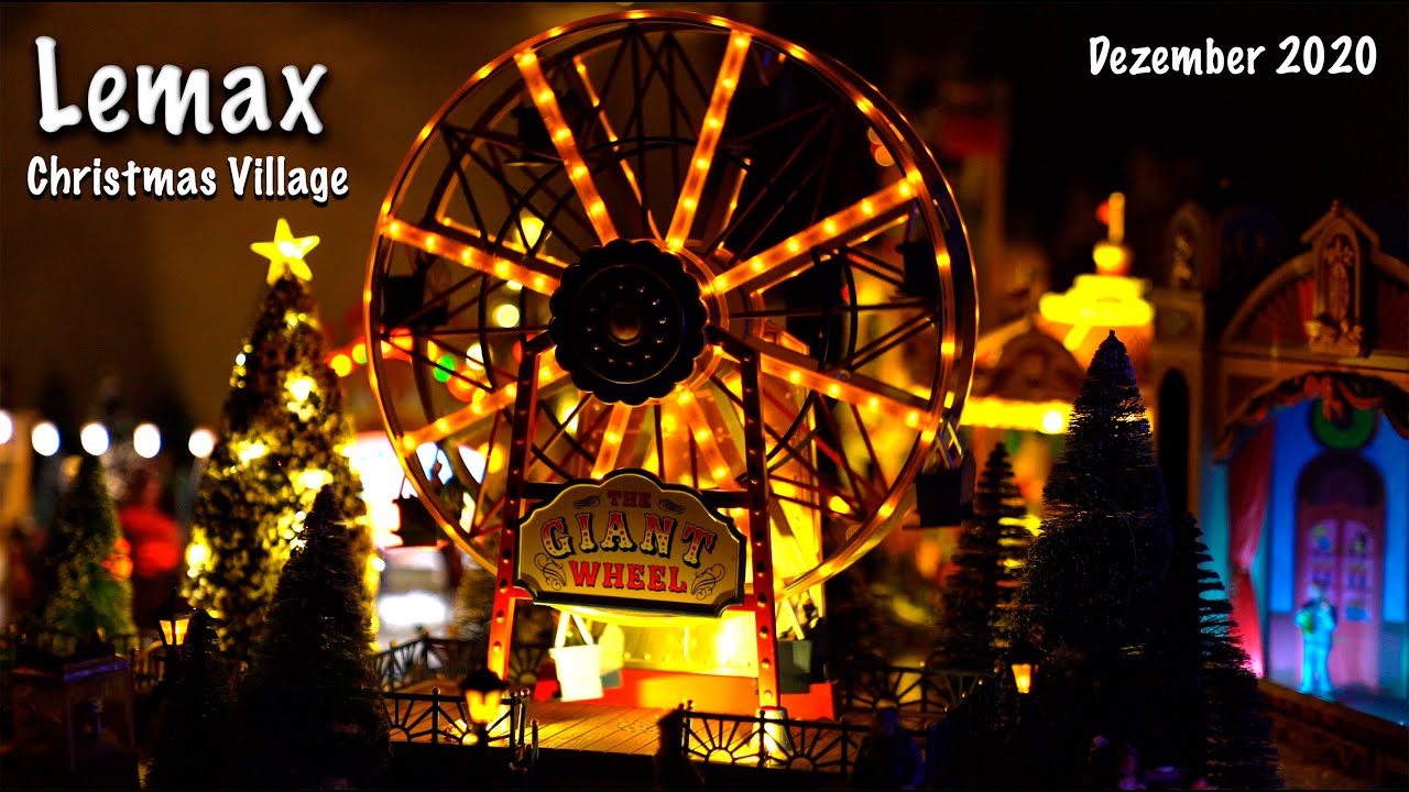 Lemax Christmas Village 2020 4K Weihnachtsdorf / Deutschland
