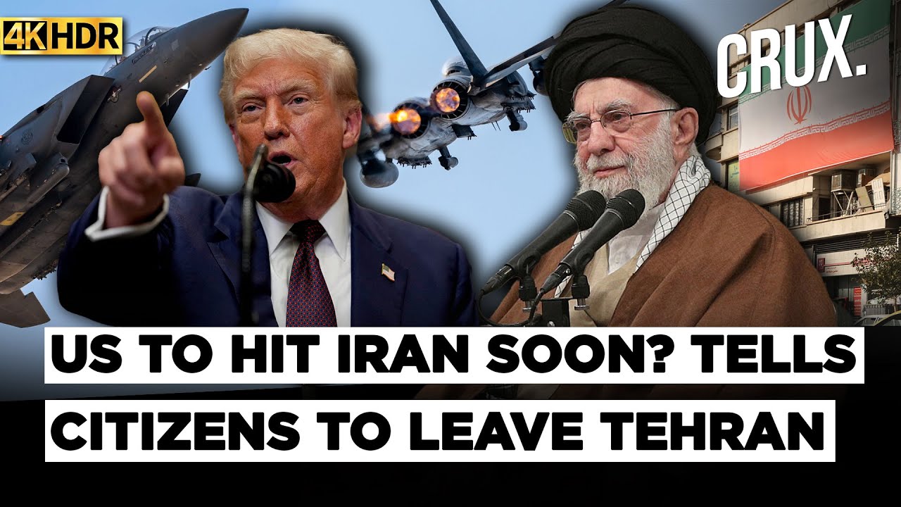 &lsquo;Airstrike With Covert&hellip;&rsquo; Trump &lsquo;Briefed&rsquo; On Iran &lsquo;Attack Plan&rsquo;, Protest-Hit Tehran Says &lsquo;Ready&rsquo; | 4K