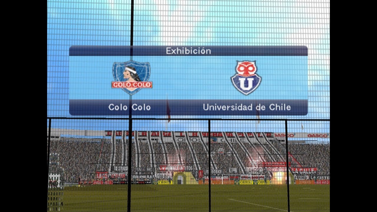 PES6 Liga Chilena Apertura 2008 Colo-Colo vs Universidad de Chile pc