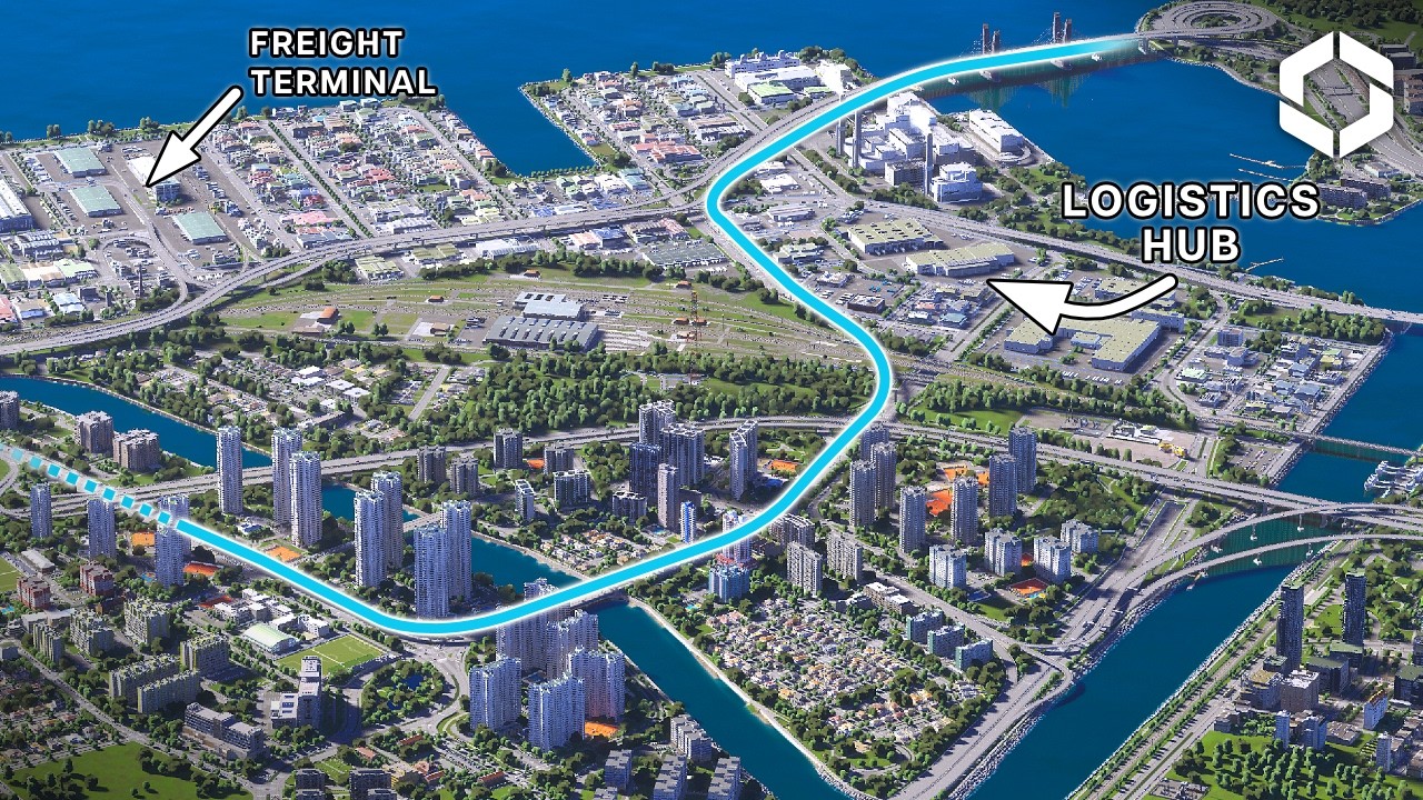 How an Industrial Gridlock Became a Massive Logistics Hub | Cities Skylines 2 - Merlion Bay [EP 31]