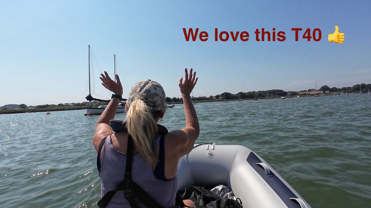 HONWAVE T40 Sib, Mercury 20 Hp 4 stroke Second trip on her on the hottest day of 2024