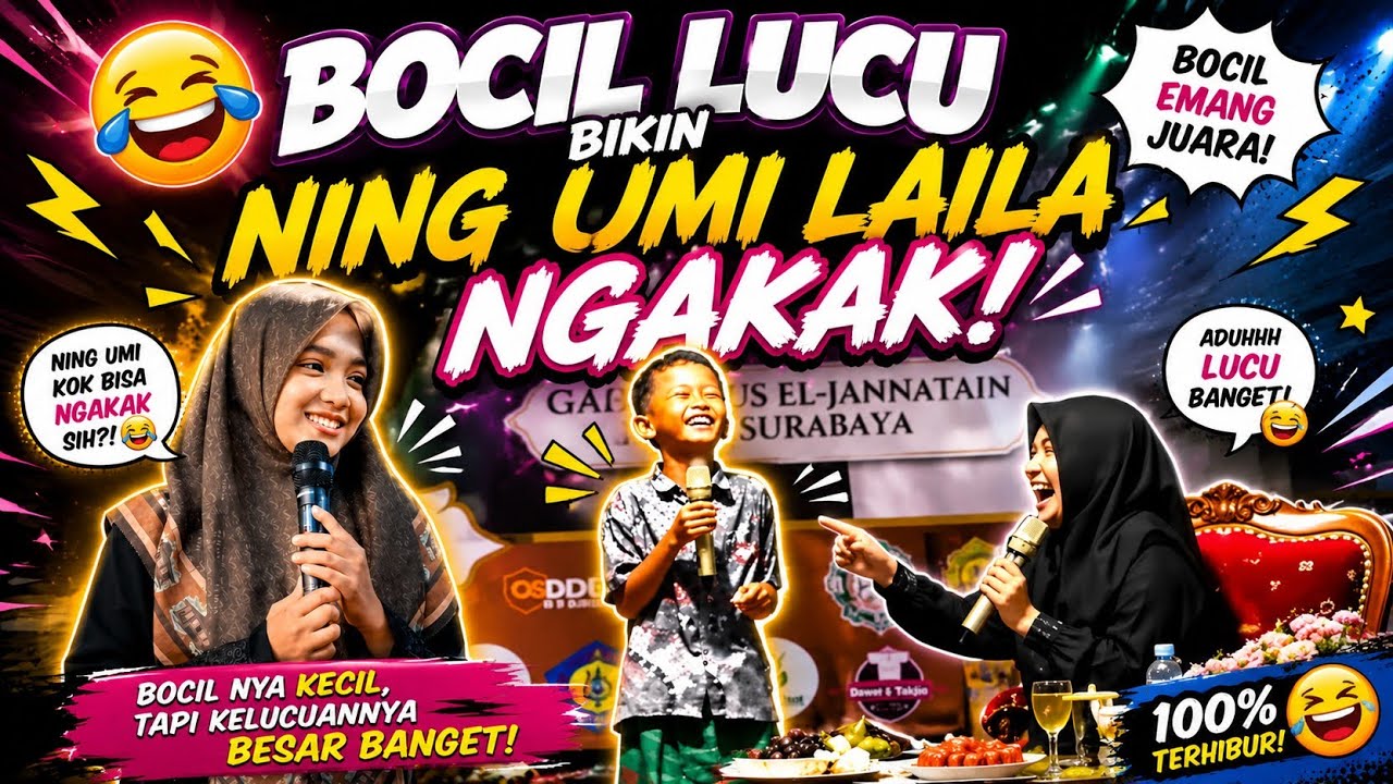 TINGKAH LUCU NING UMI LAILA & SOMAD BIKIN NGAKAK  | CERAMAH NING UMI LAILA TERBARU 2025